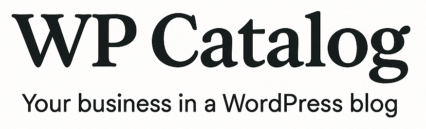 WP Catalog